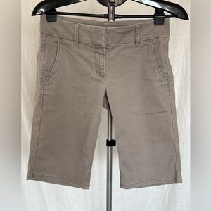 LOFT Women's Taupe Bermuda Shorts